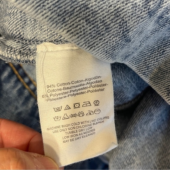 Free‎ People Rumors Denim Jacket Women's XS - Picture 9 of 10